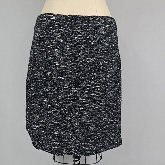 Talbots black and white pencil skirt size 12 Cotton Blend - Picture 3 of 5